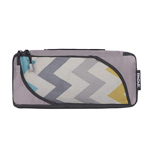 BAGAIL 6 Set Packing Cubes,Travel Luggage Packing Organizers - color: The Dark Grey, style: 6 Set