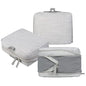 Nordace Travel Packing Organizers Set for Men and Women - 2x Packing Cubes & 1x Wash Pouch - Durable & Water Resistant (Light Gray) - color: Light Gray