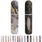 Refillable Perfume Atomizer Travel Bottles– Portable Leakproof Mini Sprayer for Cologne & Essential Oils, Plastic Empty Perfume Bottles with Unique Patterns,2 Pcs Pack of 5 ml (Black marble) - color: Black marble