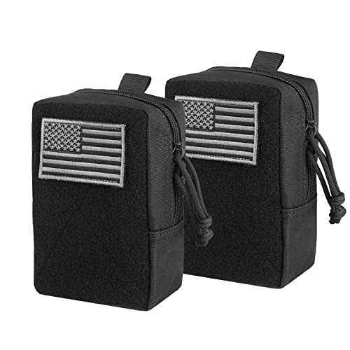 Mini MOLLE Pouch Multi-Purpose Compact Tactical Waist Bags Small Utility EDC Pouch