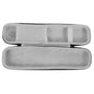 FOMIYES Straightener Travel Case Shockproof Curling Iron Holder for Home Storage Pouch for Hair Tools Grey - color: Grey