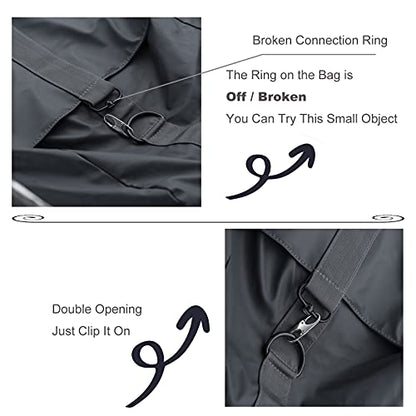 Zpsolution Zipper Clips Anti Theft - Securing Pulls Closed - Zipper Locks Anti Theft (4 Gold) - color: 4 Gold