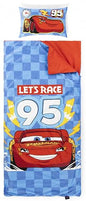 Jay Franco Kids Slumber Bag and Pillow - 54 x 27 Inch Comfy Indoor Sleeping Bag for School and Sleepovers, 2 Piece Set, Blue - Cars - color: Blue - Cars