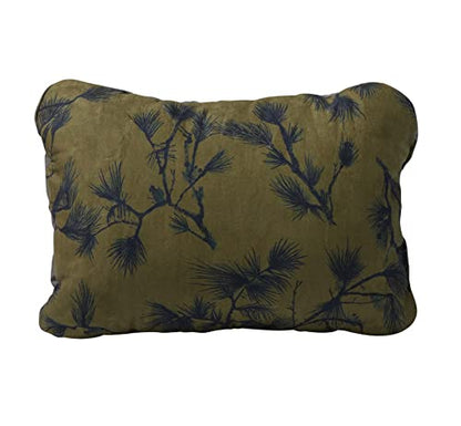 Therm-a-Rest Compressible Camping and Backpacking Pillow, Pines, Large - color: Pines, size: Large - 16 x 23 Inch