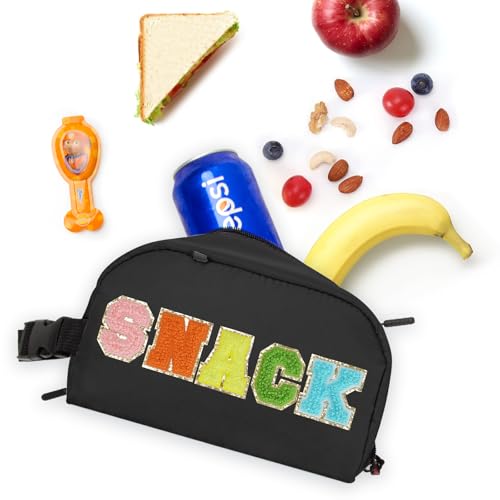 Cerbonny Mini Cooler Bag, Freezable Lunch Bag & Snack Bag, Insulated Bag for Travel/Work/School, Small Cooler Lunch Box with Detachable Gel Packs - color: Black - Snack