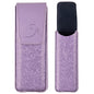 Generic Violet Hard Eyeglass Case, Minimalist PU Leather Glasses Holder, Small Case For Eyeglass, Reading Glasses Case