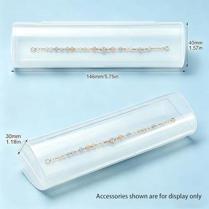 LifeArt Eyeglass Case Hard Shell, Portable Sunglass Case, Fashionable PU Leather Eyeglass Case, Lightweight - color: 8 Pack_transparent