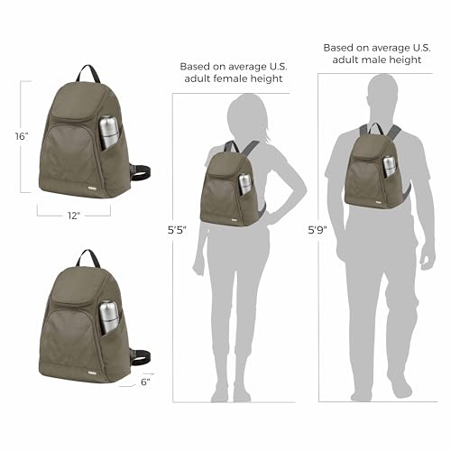 Travelon Anti-Theft Classic Backpack - color: Nutmeg