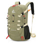 Bseash 40L Waterproof Hiking Backpack with Rain Cover, Outdoor Sport Travel Bag Daypack for Camping Climbing Skiing Cycling (Pea-green) - color: Pea-green