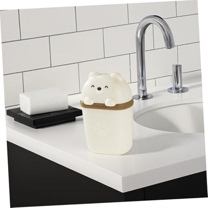 Portable Soap Holder with Lid Leakproof Travel Soap Container for Shower and Camping Creative Bear Design Multiuse Box with Drainage and Items