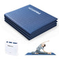 PROIRON Foldable Yoga Mat 0.24"/0.16" for Home Workout & Travel, Non Slip Travel Yoga Mats with Carry Bag, Packable Yoga Mat for Home Gym, Pilates, Fitness,Stretching - color: (0.16" PVC) Blue