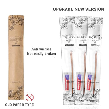 20 pcs Disposable Toothbrush with Toothpaste Bulk Individually Wrapped, Travel Toothbrush Kit, Hotel Toothbrushes Bulk for Airbnb,Shelter/Wedding/Nursing Home/Charity/Homeless, Gold - size: 1 Count (Pack of 20)