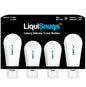 LiquiSnugs Premium - 100% Guaranteed Leak Proof Silicone Travel Bottles For Toiletries - TSA Approved Container. Premium Range Travel Shampoo Bottles with Suction Cups and Adjustable Labels