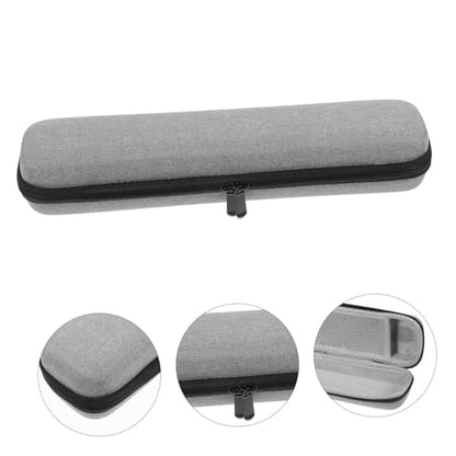 FOMIYES Straightener Travel Case Shockproof Curling Iron Holder for Home Storage Pouch for Hair Tools Grey - color: Grey