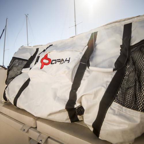 Opah Gear Fathom 5 Insulated Fish Kill Cooler Bag for Yellowtail, 58' L x 18' W x 24' H, Heavy Duty, Marine-Grade Vinyl, UV Resistant, Camping & Fishing - style: Fathom 5 - 58'l X 18'w X 24'h
