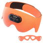 Sleep Headphones for Side Sleepers, Ultra-Thin Adjustable Stereo Speakers, Sleep Mask with Bluetooth 5.4, 64-Hour Ultra-Long Battery Life for Sleeping, Travel & Meditation, Unique Gift - color: Sunset Orange