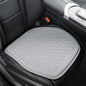 Thin Gel Seat Cushion for Car Seat, Office Chair, Wheelchair, Golf Cart - Non-Slip Car Seat Cushions with 0.7 Inch Gel - Sciatica & Coccyx Pain Relief (Fabric, Grey) - color: Grey