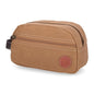 Timberland Men's Toiletry Bag Canvas Travel Kit Organizer - color: Khaki