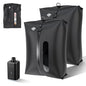 KXB Vacuum Seal Bags for Travel Luggage with Wireless Pump, 29L Compression Bags for Carry-On Suitcase & Travel Backpack, Reusable IP67 Waterproof Vacuum Storage Kit(2PC + PUMP)