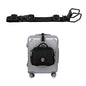 J Hook Luggage Strap Add a Bag Hook Hanger Strap, Adjustable attaches Briefcase Together (Black-Normal Size) - size: Small size/Standard buckle