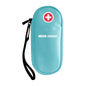 EpiPen Carrying Case Insulated, Travel Medical Bag with YKK Zipper, Emergency Medication Organizer Pouch for 2 Epi Pens or Auvi-Q, Anti-Histamine, Asthma Inhaler, Allergy Medicines, Light Blue - color: Light Blue