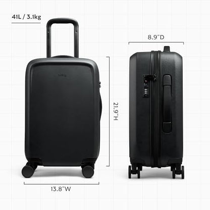 Bellroy Transit Carry-On (41L carry-on luggage, with hard shell and removable packing cells) - Black - color: Black