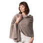 zestt Dreamsoft Travel Scarf, Wrap and Shawl for Women, Organic Cotton - color: Latte