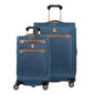 Travelpro Platinum Elite Softside Expandable Luggage, 8 Wheel Spinner Suitcase, TSA Lock, Men and Women, Coastal Blue, 2-Piece Set (21/25) - color: Coastal Blue, size: 2-Piece Set (21/25)