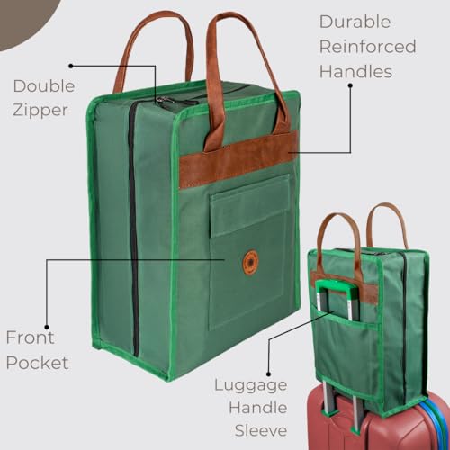 Shoe Bag for Travel, Portable Shoe Organizer, Storage Bag, Shoe Tote Bag for Women and Men - style: Lush