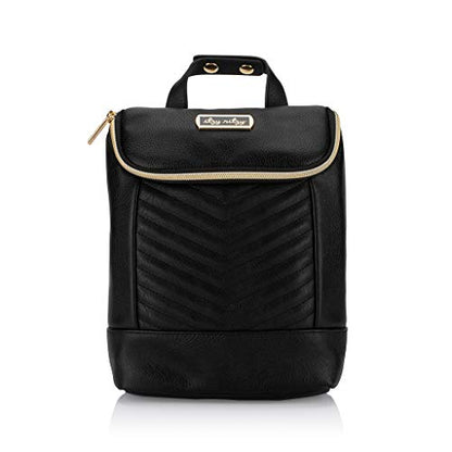 Itzy Ritzy Insulated Bottle Bag – Keeps Bottles Warm or Cool - Holds 3 Bottles and Features Interior Pocket For Ice Pack (Not Included), Jetsetter - color: Jetsetter