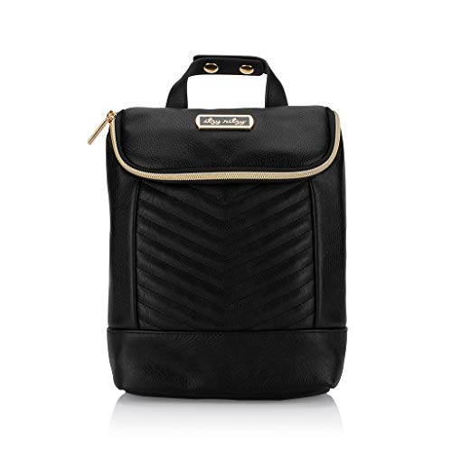 Itzy Ritzy Insulated Bottle Bag – Keeps Bottles Warm or Cool - Holds 3 Bottles and Features Interior Pocket For Ice Pack (Not Included), Jetsetter - color: Jetsetter