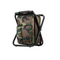 FCFKUK Bright starl Upgraded Large Size 3 in1 Multifunction Fishing Backpack Chair, Portable Hiking Camouflage Camping Stool, Folding Cooler Insulated Picnic Bag Backpack Stool