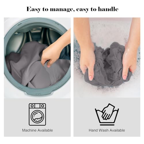 Sleeping Bag Liner,Travel Sheet & Adult Sleep Sack, Camping Sheets Travel Sleep Sack for Backpacking,Hotels & Hostels -Lightweight Single &Double Travel Sheet Camping Sheets - color: Single Gray
