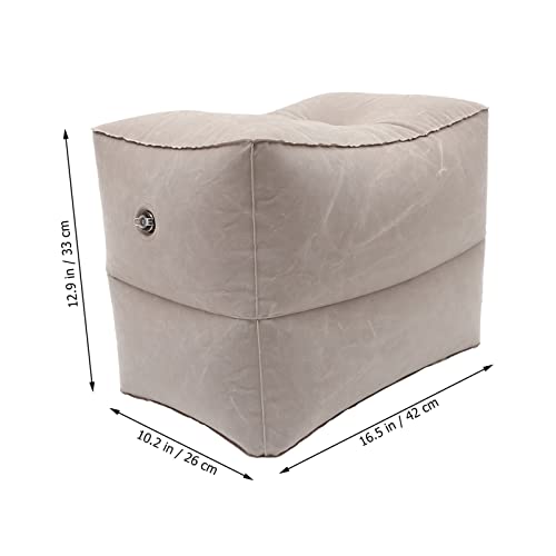 1 Set Floor Mat Height Leg Pillow Airplane Bed for Toddlers Leg Rest Pillow Kids Airplane Bed Travel Crib for Kids Office Desk Flocking PVC to Sleep