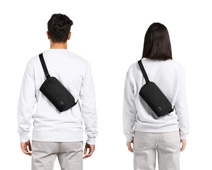 Bellroy Classic Sling (everyday 7 liter minimalist crossbody bag with internal organization, adjustable crossbody strap, and auto-compression system) - Tahini - color: Tahini