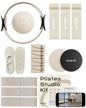 Pilates Kit for Women – Home Pilates Equipment Set with Ring, Ball & Resistance Bands | Pilates Starter Kit with Accessories in Gift Box - color: Beige, style: Studio Kit - 15PC