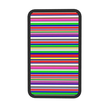 Automotive Interior Upgrade, Novel Colorful Mexican Blanket Stripes, Universal Center Console Cover Pad Protects Your Armrest from Scuffs and Fading - color: Picture (874)