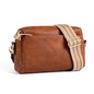 Anti Theft Crossbody Bag for Women, Slash-resistant RFID Blocking Travel Purses, Small Shoulder Bag Handbag - color: Brown