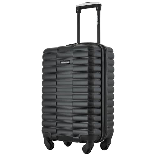 Travelers Club 22-Inch Gilroy Rolling Hardside Carry-On Luggage, Black - color: Black, size: 22-Inch