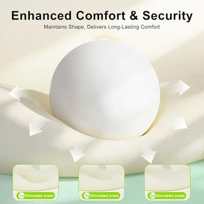 Seat Cushion, Seat Cushions for Office Chair, Ergonomic Coccyx Cushion, Breathable Non-Slip Memory Foam Pad for Long Sitting, Gaming Chair & Car Seat - color: Dark Gray
