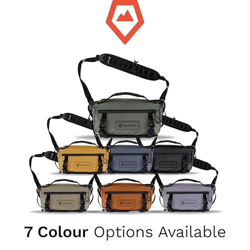 WANDRD ROGUE V1 9L Sling: Compact Camera Sling and Crossbody Bag with Fast Access, 3-Way Carry– Lightweight Everyday Bag Great for Travel, Photography, and Daily Use (Wasatch Green) - color: Wasatch Green, style: 9l