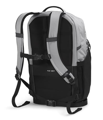 THE NORTH FACE Surge Commuter Laptop Backpack | Daypack With Water Repellent Finish, 16" Laptop Sleeve, Reflective Details - color: Meld Grey Dark Heather/Tnf Black-npf, size: One Size
