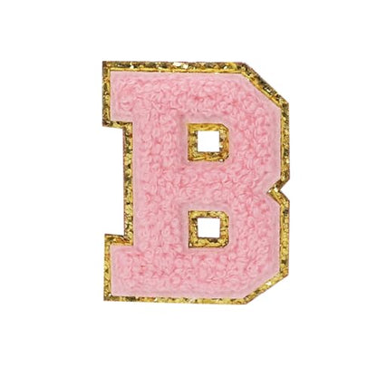 Initial Makeup Bag for Girls, Cute Makeup Bag Small Cosmetic Bag Travel Make Up Organizer Pouch, Birthday Gifts for Girls 4 5 6 7 8 9 10 11 12 13 14 15 Years Old, Teen Girls Gifts Trendy Stuff - color: Pink + Bracelet, style: B