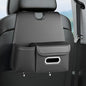 Upgrade Seat Back Organizer for Car – PU Leather Multi-Pocket Hanging Storage Bag with Bottle Holder & Travel Tidy Pouch Pocket Kids, Tissue Holder Large-Capacity Backseat Organizer , Black 1PC - size: 1 PC
