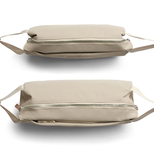 Bellroy Classic Sling (everyday 7 liter minimalist crossbody bag with internal organization, adjustable crossbody strap, and auto-compression system) - Tahini - color: Tahini