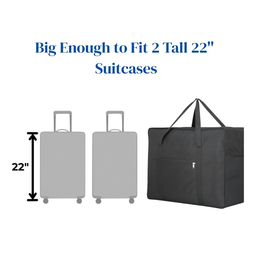 travel bag, Square Cargo Travel Duffle Bag Bolsa Maleta de Lona Cap Luggage Tote, 25x19x13, TSA Aprove, load up to 50 lb - size: 24 inch