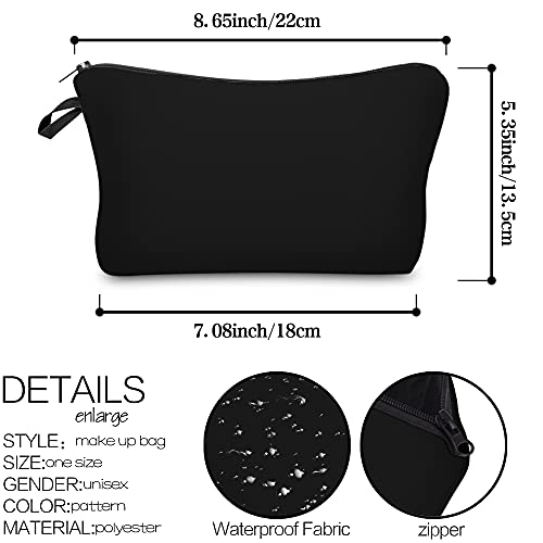 Deanfun Cosmetic Bag for Women Waterproof Cute Fashion Purse Makeup Bags Roomy Travel Toiletry Bag Accessories Organizer Gifts(51705) - color: DD-51705