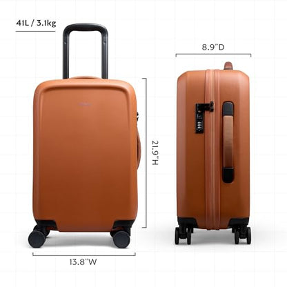 Bellroy Transit Carry-On (41L carry-on luggage, with hard shell and removable packing cells) - Bronze - color: Bronze