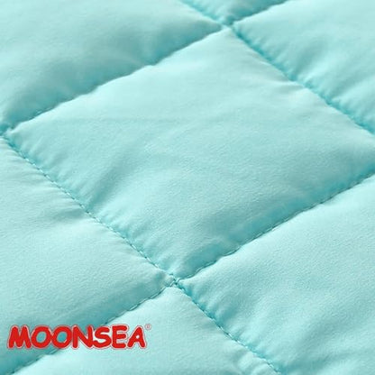 Moonsea Nap Mat with Pillow for Toddlers Dinosaur and Fleece Minky Blanket, Lightweight Perfect for Toddlers Preschool, Daycare, Travel Sleeping Bag Boys Girls, 21" x 50" Fit on a Standard Cot - color: Dinosaur