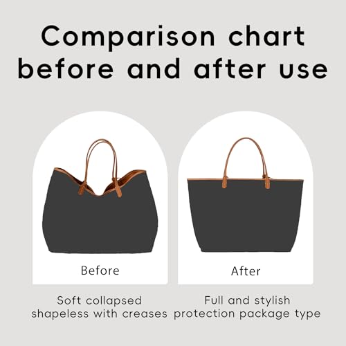 Lightweight Nylon Goyard Tote Bag Organizer Insert, Ultra-Light Bag Insert with Laptop Sleeve Fit 13″ Tablet, Durable Tear-Resistant Multi-Pocket Bag Organizer for Goyard Saint Louis GM - size: St Louis GM